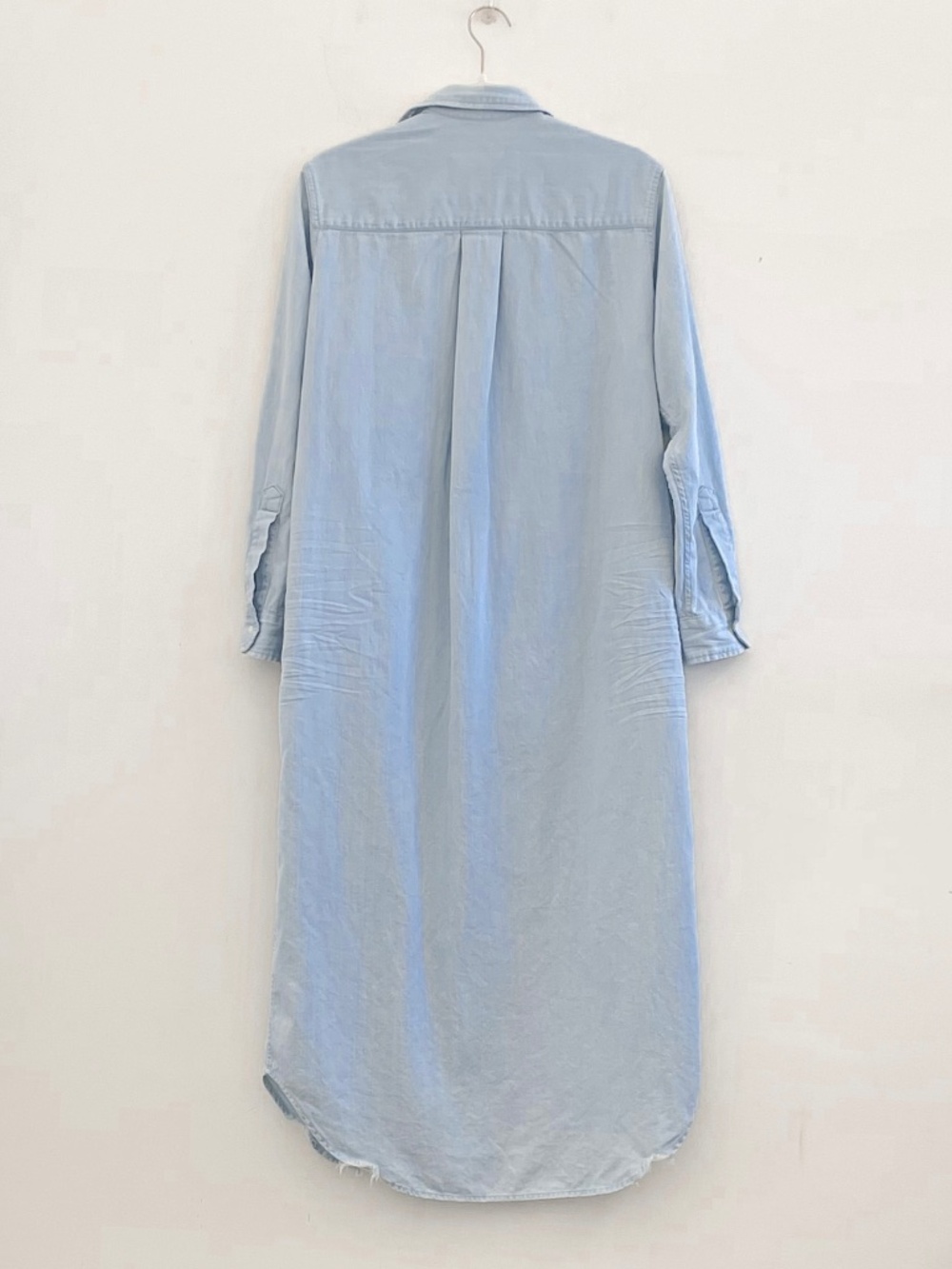 Frank & Eileen Rory Famous Denim Shirtdress Light Denim XS - Picture 6 of 8